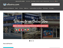 Tablet Screenshot of albatra.com